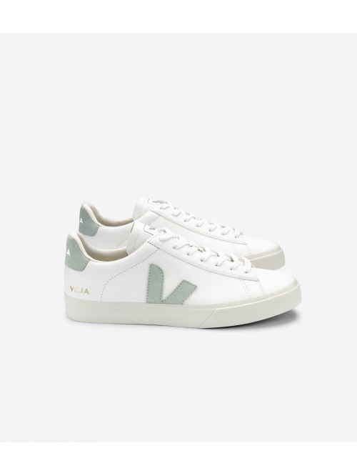 VEJA CAMPO CHROMEFREE W´SHOE WHT/MATCHA