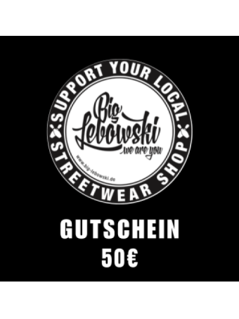 BIG LEBOWSKI GUTSCHEIN 50 EURO