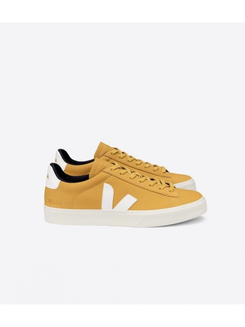 VEJA CAMPO NUBUCK W´SHOE MOUTARDE/WHT
