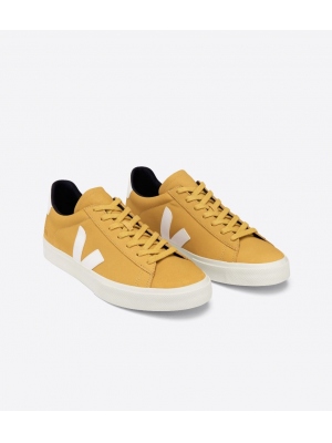 VEJA CAMPO NUBUCK W´SHOE MOUTARDE/WHT