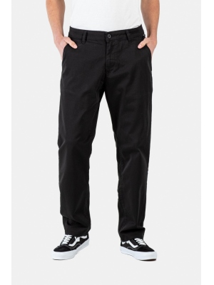 REELL REGULAR FLEX CHINO BLACK