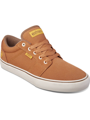 ETNIES BARGE LS SHOE BROWN/GOLD/YELLOW